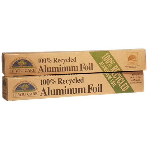 If You Care Household Products If You Care 100% Recycled Aluminum Foil, 50 sq ft x 3 Roll