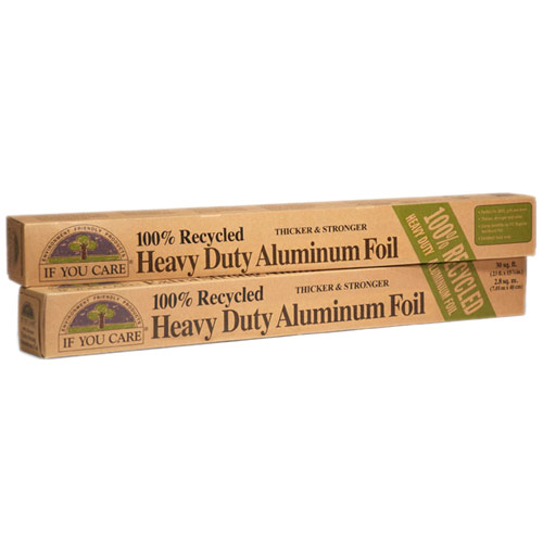 If You Care Household Products If You Care 100% Recycled Heavy Duty Aluminum Foil, 30 sq ft