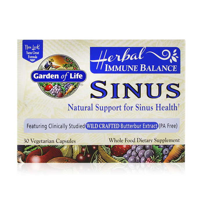 Garden of Life Immune Balance, Sinus, 30 Veggie Caps, Garden of Life