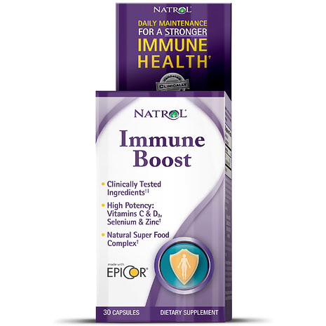 Natrol Immune Boost, 30 Capsules, Natrol