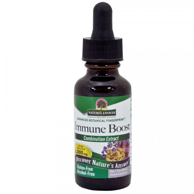 Nature's Answer Immune Boost Alcohol Free Herbal Extract Liquid 1 oz from Nature's Answer