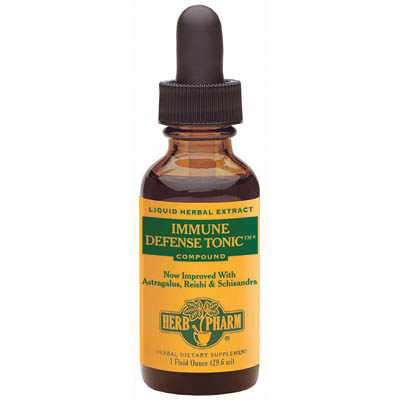 Herb Pharm Immune Defense Tonic Liquid, 4 oz, Herb Pharm