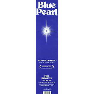 Blue Pearl Incense Classic Champa (Jumbo), 100 g, Blue Pearl