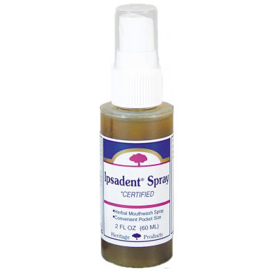 Heritage Products Ipsadent Oral Spray, 2 oz, Heritage Products