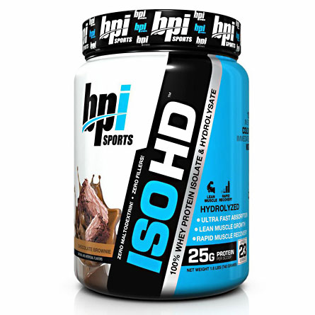 BPI Sports Iso-HD, 100% Whey Protein Isolate & Hydrolysate, 23 Servings, BPI Sports