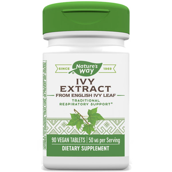 Enzymatic Therapy Ivy Extract, 90 Tablets, Enzymatic Therapy