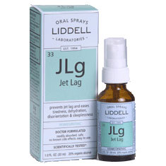 Liddell Laboratories Liddell Jet Lag Homeopathic Spray, 1 oz