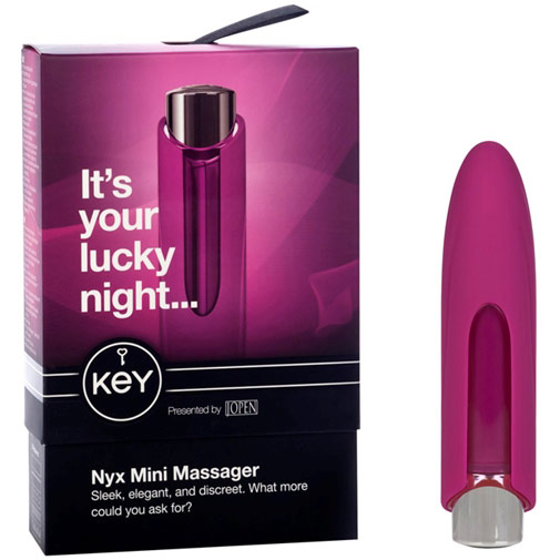 Jopen Key Nyx Mini Massager Vibrator - Pink