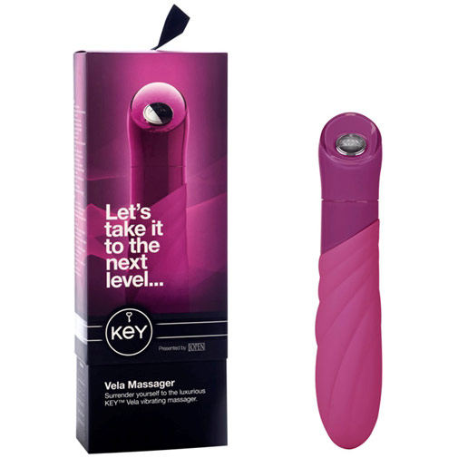 Jopen Key Vela Massager Vibrator - Pink