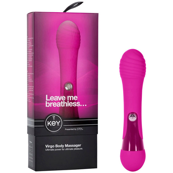 Jopen Key Virgo Body Massager Vibrator - Pink