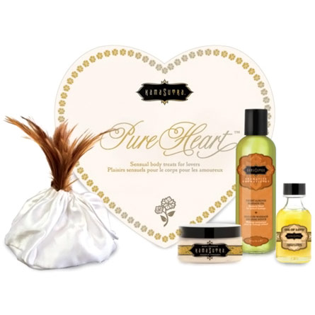 Kama Sutra Kama Sutra Pure Heart Kit, Sensual Body Treats for Lovers, Romantic Gift Set