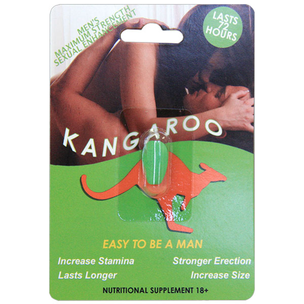 Premier Marketing Kangaroo Sexual Performance Enhancer for Men, 1 Tablet, Premier Marketing