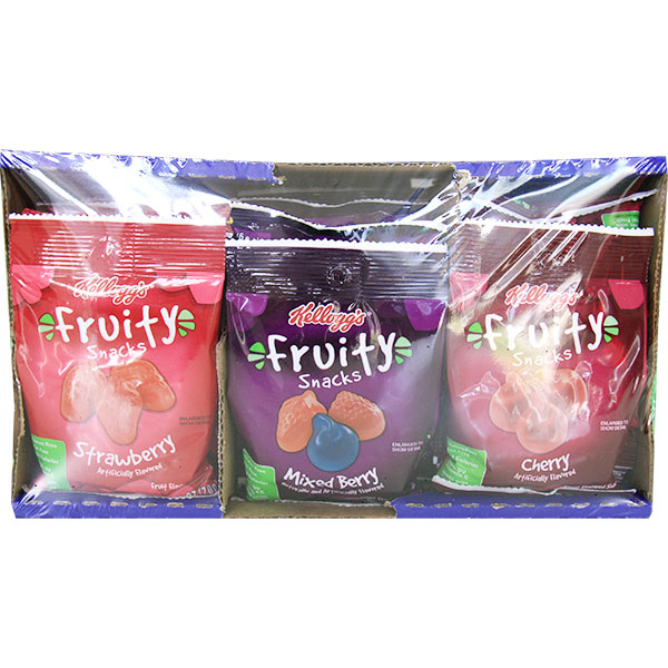 Kellogg's Kellogg's Fruity Snacks Variety Pack, Fruit Flavored Snack, 2.5 oz x 36 Pouches