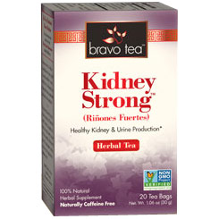 Bravo Tea Kidney Strong Herbal Tea, 20 Tea Bags, Bravo Tea