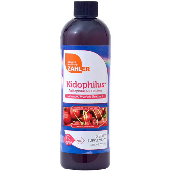 Zahler Kidophilus, Liquid Acidophilus for Kids, 16 oz, Zahler
