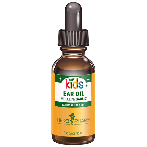 Herb Pharm Kids Mullein Garlic Ear Oil, 1 oz, Herb Pharm