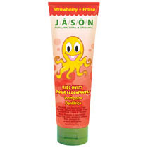 Jason Natural Kids Only! Strawberry Toothpaste, 4.2 oz, Jason Natural