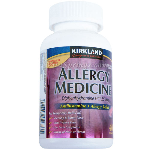 Kirkland Signature Kirkland Signature Allergy Medicine, Antihistamine Allergy Relief, 600 Minitabs