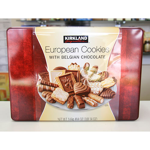 Kirkland Signature Kirkland Signature European Cookies with Belgian Chocolate, 1400 g