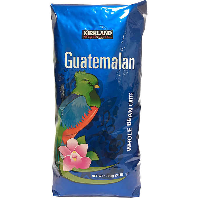 unknown Kirkland Signature Guatemalan Lake Atitlan Whole Bean Coffee, 3 lb