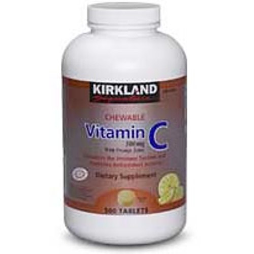Kirkland Signature Kirkland Signature Chewable Vitamin C 500mg, 500 Tablets