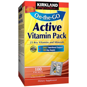 Kirkland Signature Kirkland Signature Daily Multivitamin Pack - Energy Formula, 100 Packettes