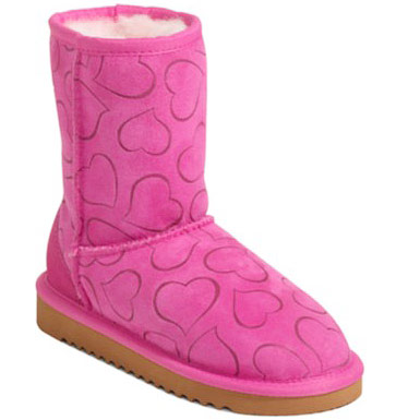 Kirkland Signature Kirkland Signature Kids Shearling Boot, Pink