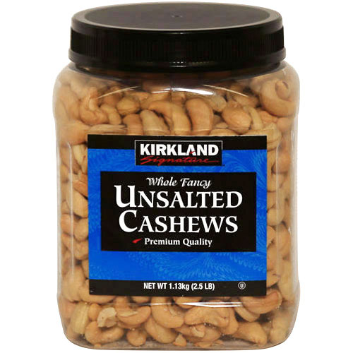 unknown Kirkland Signature Whole Fancy Unsalted Cashews, Premium Quality, 2.5 lb