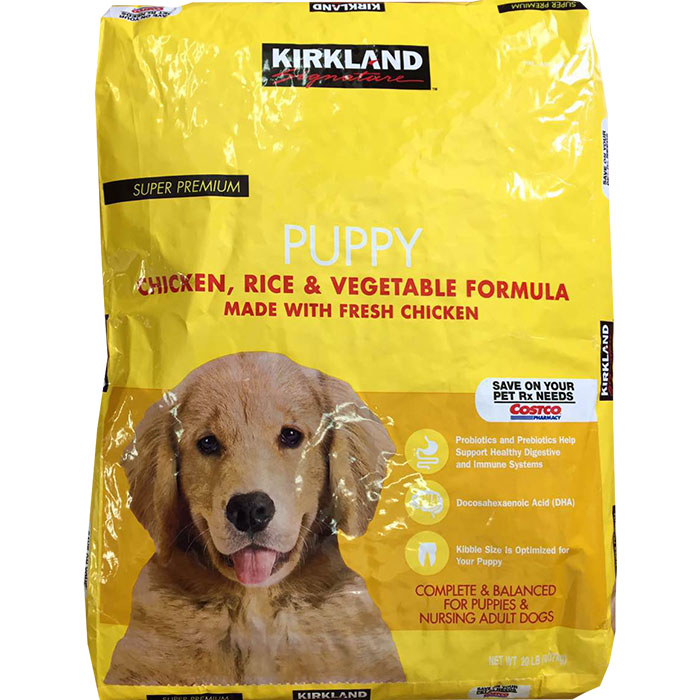 Kirkland Signature Kirkland Signature Super Premium Puppy Dog Food, Chicken, Rice & Vegetable Formula, 20 lb