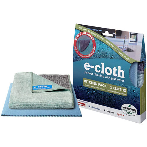 E-cloth Kitchen Pack, 2 Cloths, E-cloth Cleaning Cloth