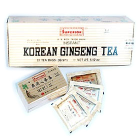 Chinese Imports/Superior Trading Company Korean Ginseng Tea 3 gm 100 tea bags, Chinese Imports