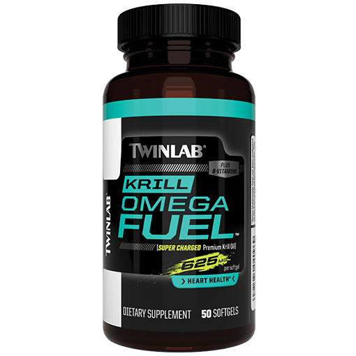 TwinLab Krill Omega Fuel, 50 Softgels, TwinLab