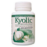 Kyolic / Wakunaga Kyolic Aged Garlic Extract Formula 102, A.G.E. with Enzymes, 100 caps, Wakunaga Kyolic