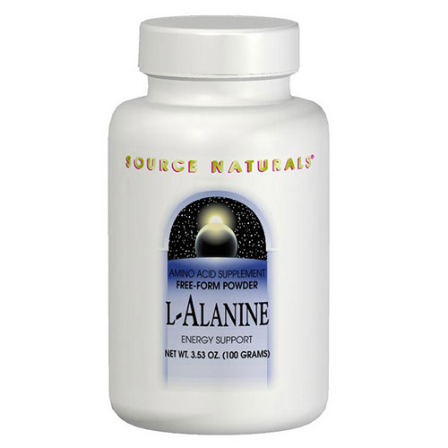 Source Naturals L-Alanine Powder 100gm from Source Naturals