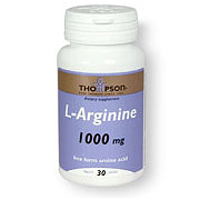 Thompson Nutritional L-Arginine 1000mg 30 tabs, Thompson Nutritional Products
