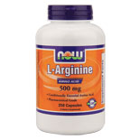 NOW Foods L-Arginine 500mg 250 Caps, NOW Foods