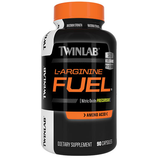TwinLab L-Arginine Fuel 500 mg, 90 Capsules, TwinLab