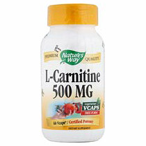 Nature's Way L-Carnitine 500mg 60 vegicaps from Nature's Way