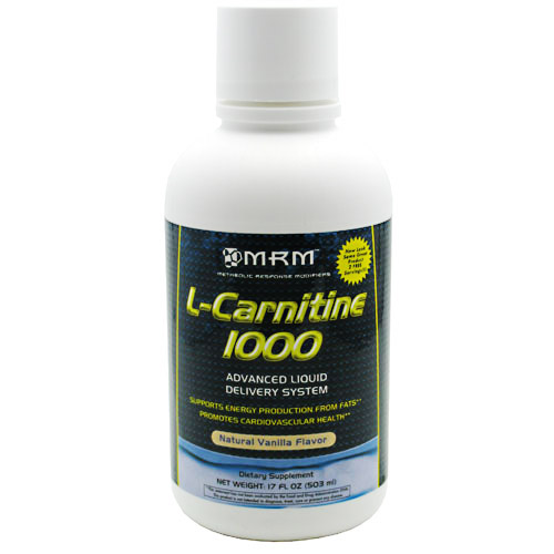MRM L-Carnitine Liquid 1000, 16 oz, MRM