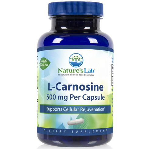 Nature's Lab L-Carnosine 500 mg, 30 Capsules, Nature's Lab