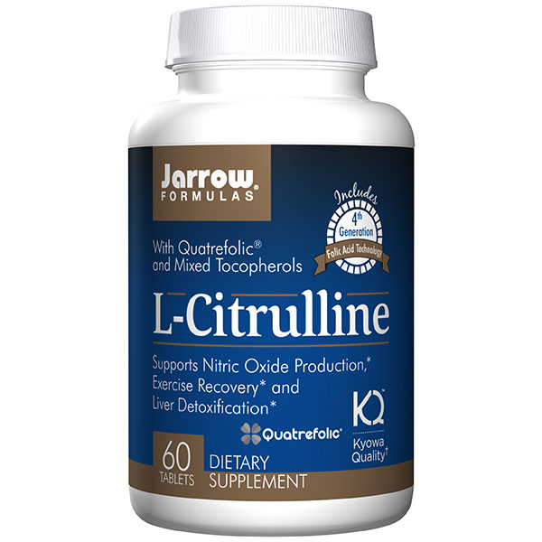 Jarrow Formulas L-Citrulline 1000 mg, 60 Tablets, Jarrow Formulas