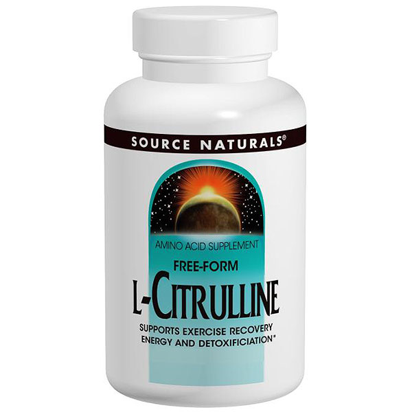Source Naturals L-Citrulline 500 mg, 120 capsules, from Source Naturals