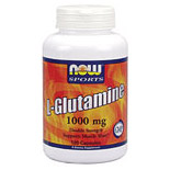 NOW Foods L-Glutamine 1000 mg 120 Caps, NOW Foods