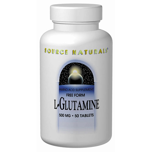 Source Naturals L-Glutamine 500mg 100 tabs from Source Naturals