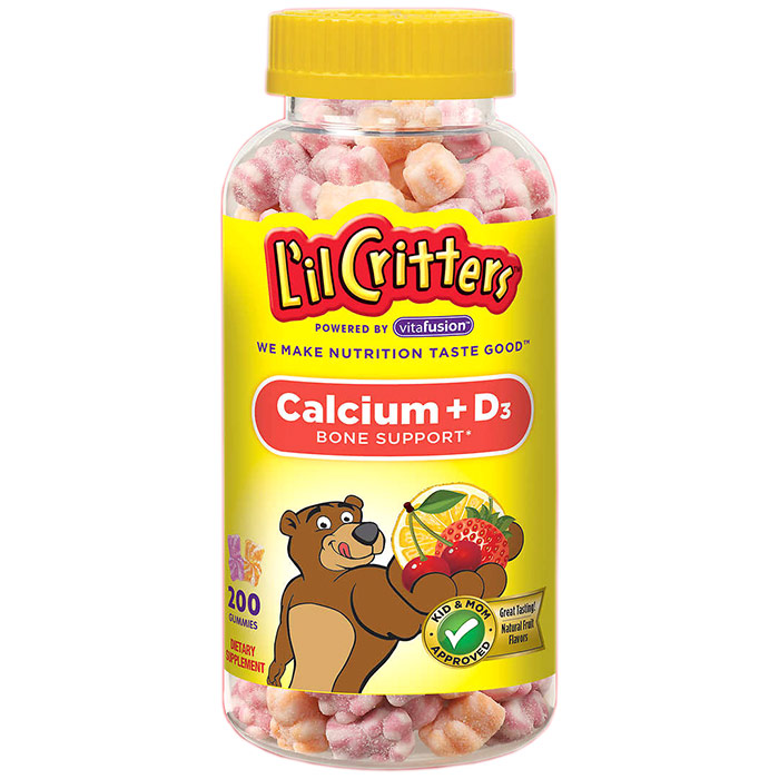 L'il Critters L'il Critters Groovy Calcium With Vitamin D 200 Gummy Bears