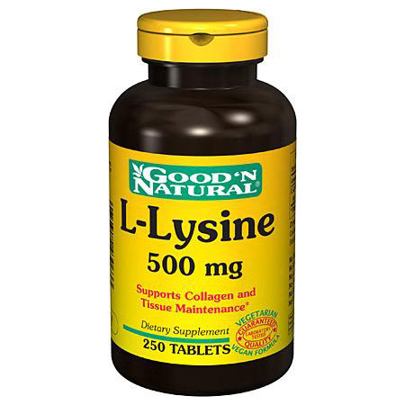Good 'N Natural L-Lysine 500 mg, 250 Tablets, Good 'N Natural