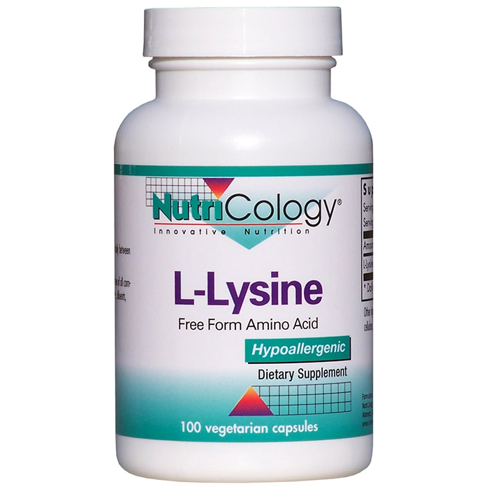NutriCology/Allergy Research Group L-Lysine 500mg 100 caps from NutriCology