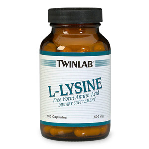 Twinlab L-Lysine 500mg 100 caps from Twinlab