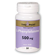 Thompson Nutritional L-Phenylalanine 500mg 30 caps, Thompson Nutritional Products