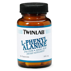 Twinlab L-Phenylalanine 500mg 60 caps from Twinlab